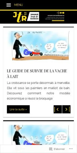 Anteprima del sito Jamais Trop de Ramdam, referenziato per la pubblicazione di articoli sponsorizzati