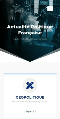 스폰서 기사 게재 매체로 등록된 Alexandre Langlois Actualités 사이트 미리보기