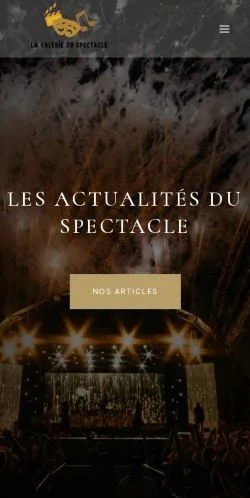Anteprima del sito La Galerie Du Spectacle, referenziato per la pubblicazione di articoli sponsorizzati
