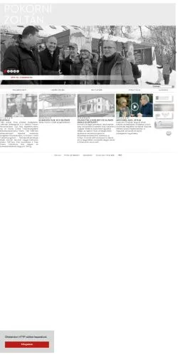 スポンサード記事の掲載先として登録されたPokorni Zoltánのサイトプレビュー