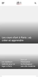 Anteprima del sito ParisNightLife, referenziato per la pubblicazione di articoli sponsorizzati