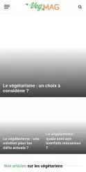 Anteprima del sito Vegmag, referenziato per la pubblicazione di articoli sponsorizzati
