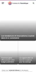 Anteprima del sito AssisesduNumerique, referenziato per la pubblicazione di articoli sponsorizzati