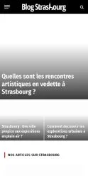 Anteprima del sito Blog Strasbourgeois, referenziato per la pubblicazione di articoli sponsorizzati