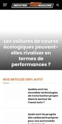 Anteprima del sito Industrie Turbo Magazine, referenziato per la pubblicazione di articoli sponsorizzati