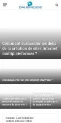 Anteprima del sito Daubresse, referenziato per la pubblicazione di articoli sponsorizzati
