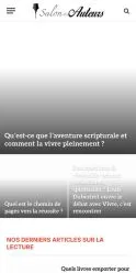 Anteprima del sito SalonDesAuteurs, referenziato per la pubblicazione di articoli sponsorizzati
