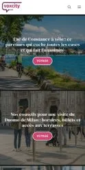 Aperçu du site Voxcity, référencé pour publier un article sponsorisé