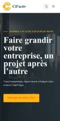 スポンサード記事の掲載先として登録されたCif'activのサイトプレビュー