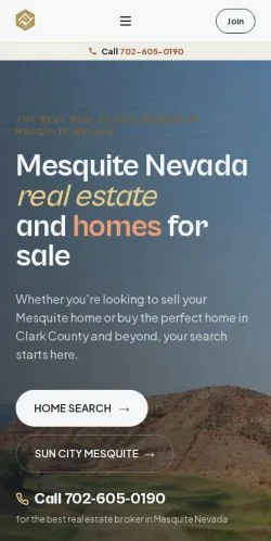 Forhåndsvisning af Mesquite Property Experts, opført til udgivelse af sponsorerede artikler