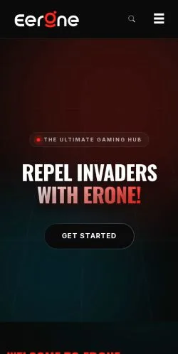 Vista previa del sitio Erone Gaming Hub, referenciado para publicar artículos patrocinados