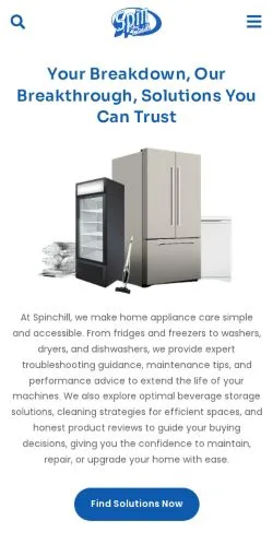 Vorschau der Website Spinchill Tech Insights, gelistet für die Veröffentlichung gesponserter Artikel