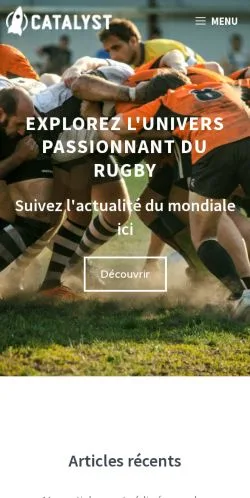 スポンサード記事の掲載先として登録されたSuper Rugby Newsのサイトプレビュー