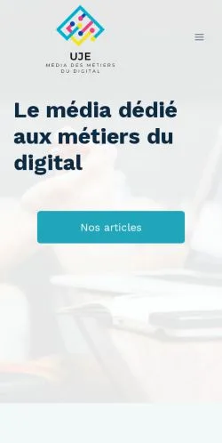 Anteprima del sito UJE, referenziato per la pubblicazione di articoli sponsorizzati