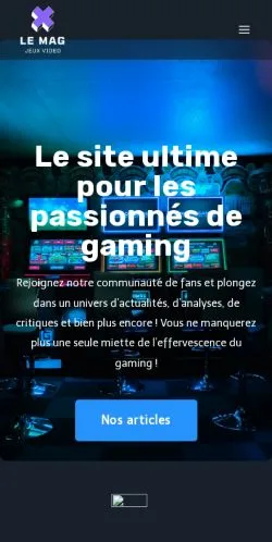 Forhåndsvisning af Le Mag Jeux Video, opført til udgivelse af sponsorerede artikler