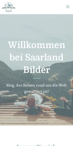 Vista previa del sitio Saarland Bilder, referenciado para publicar artículos patrocinados