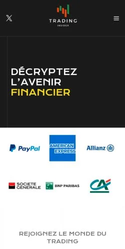 스폰서 기사 게재 매체로 등록된 Trading Insider 사이트 미리보기