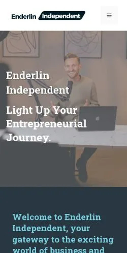 Anteprima del sito Enderlin Independent, referenziato per la pubblicazione di articoli sponsorizzati