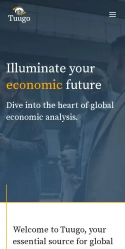 Preview of the Tuugo website, listed for sponsored article publication