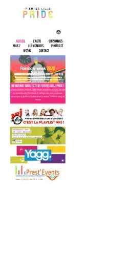 Anteprima del sito Fiertés Lille Pride, referenziato per la pubblicazione di articoli sponsorizzati