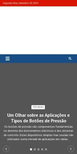 Anteprima del sito Portal Cascais, referenziato per la pubblicazione di articoli sponsorizzati
