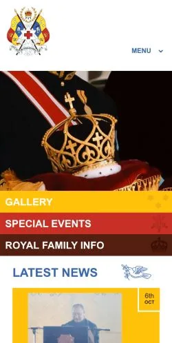 Forhåndsvisning af Tonga Royal Palace, opført til udgivelse af sponsorerede artikler