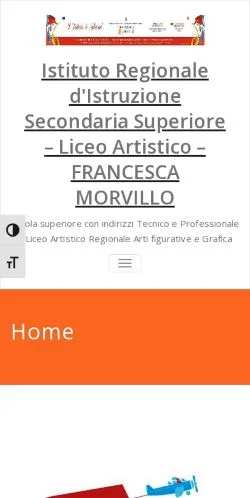 Anteprima del sito Istituto Regionale Francesca Morvillo, referenziato per la pubblicazione di articoli sponsorizzati