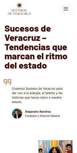 Anteprima del sito Sucesos De Veracruz, referenziato per la pubblicazione di articoli sponsorizzati