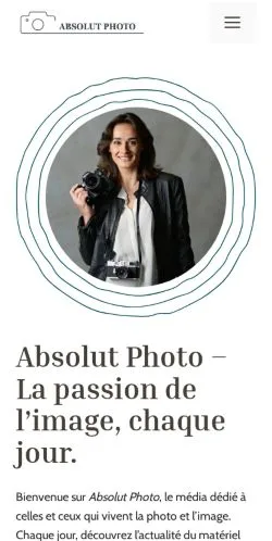 Vorschau der Website Absolut Photo, gelistet für die Veröffentlichung gesponserter Artikel