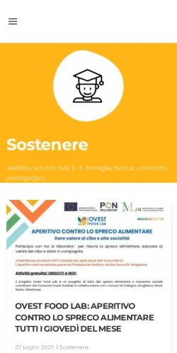Anteprima del sito Grugliasco Notizie, referenziato per la pubblicazione di articoli sponsorizzati