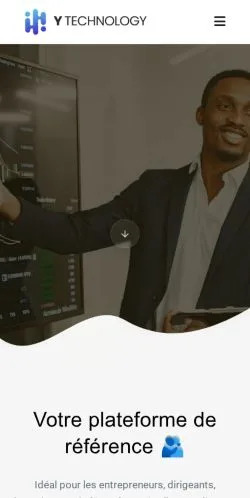 스폰서 기사 게재 매체로 등록된 3Y Technology 사이트 미리보기