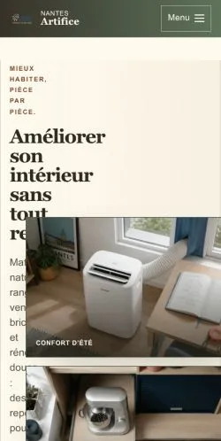 Aperçu du site Nantes Artifice, référencé pour publier un article sponsorisé