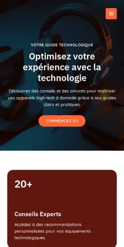 Anteprima del sito TechGuide Central, referenziato per la pubblicazione di articoli sponsorizzati