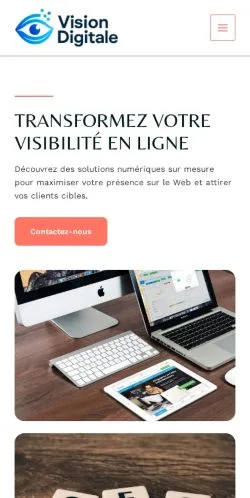スポンサード記事の掲載先として登録されたBeeseen Vision Digitaleのサイトプレビュー