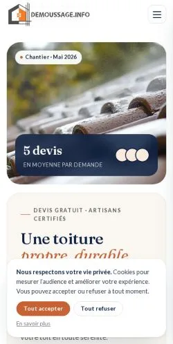 Vorschau der Website Demoussage Le Média, gelistet für die Veröffentlichung gesponserter Artikel