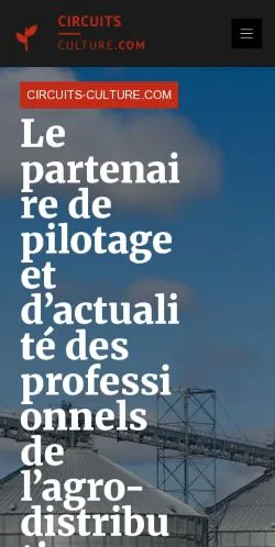 Vista previa del sitio Circuits Culture, referenciado para publicar artículos patrocinados