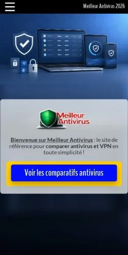Forhåndsvisning af Meilleur Antivirus, opført til udgivelse af sponsorerede artikler