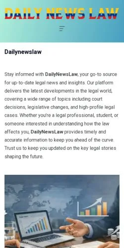 Forhåndsvisning af Daily News Law, opført til udgivelse af sponsorerede artikler