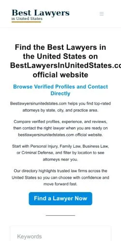 Forhåndsvisning af USA Lawyers, opført til udgivelse af sponsorerede artikler