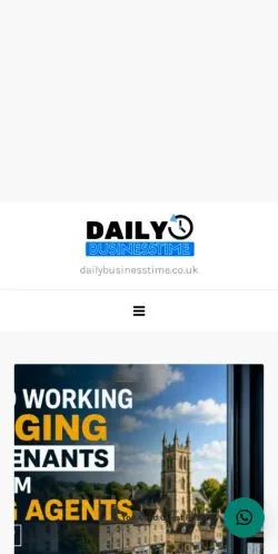Forhåndsvisning af Daily Business Time, opført til udgivelse af sponsorerede artikler