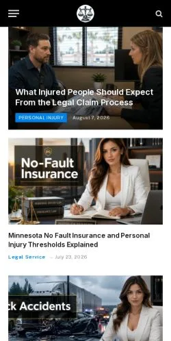 スポンサード記事の掲載先として登録されたLaw Expertiseのサイトプレビュー