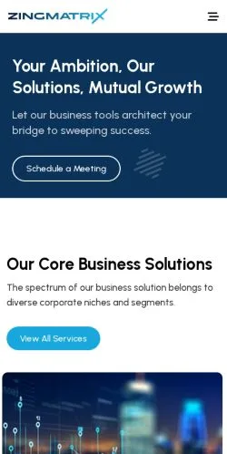 Vorschau der Website Zingmatrix Smart Tech, gelistet für die Veröffentlichung gesponserter Artikel