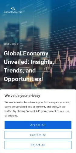 Anteprima del sito InNewsToday, referenziato per la pubblicazione di articoli sponsorizzati