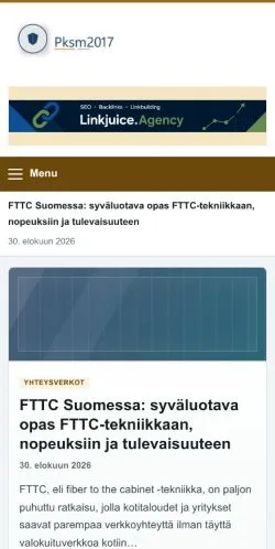 Podgląd witryny Pksm2017, ujętej jako miejsce publikacji artykułów sponsorowanych