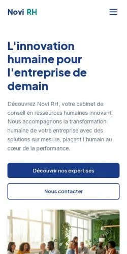 Vorschau der Website Novi RH, gelistet für die Veröffentlichung gesponserter Artikel
