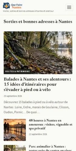 Anteprima del sito Nantes Actu, referenziato per la pubblicazione di articoli sponsorizzati