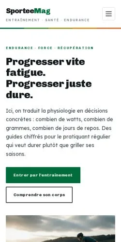 Anteprima del sito SporteeMag, referenziato per la pubblicazione di articoli sponsorizzati