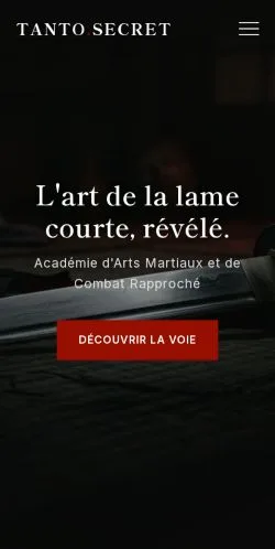 Förhandsvisning av webbplatsen Tanto Secret, listad för publicering av sponsrade artiklar