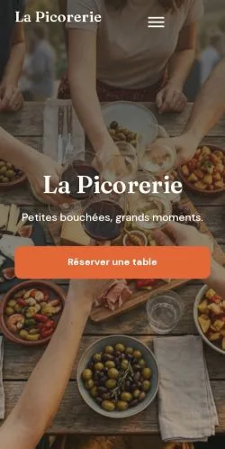 Vorschau der Website La Picorerie, gelistet für die Veröffentlichung gesponserter Artikel