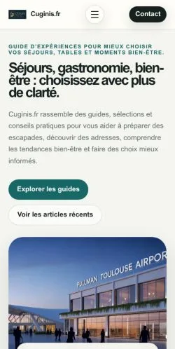 스폰서 기사 게재 매체로 등록된 Art de Vivre 사이트 미리보기